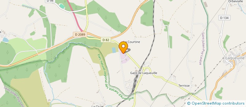 localisation de l'entreprise DIONNET ET GORSE SANCY  SAINT-JULIEN-PUY-LAVEZE