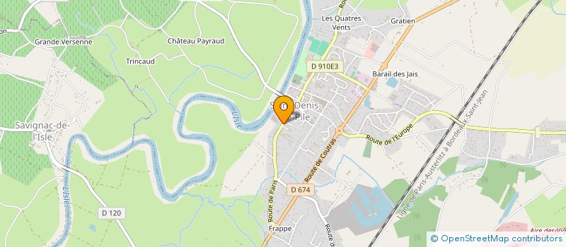 localisation de l'entreprise DIONYFORM  SAINT-DENIS-DE-PILE