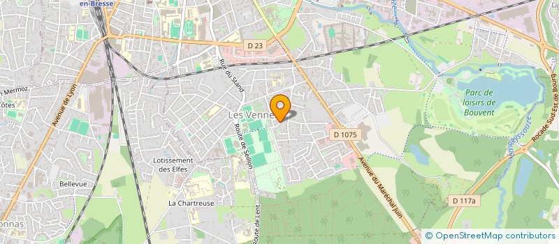 localisation de l'entreprise DIONYSOS à BOURG-EN-BRESSE