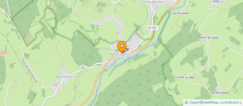 localisation de l'entreprise DIONYSOS  MONTBENOIT