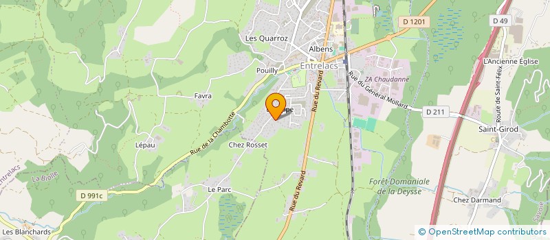 localisation de l'entreprise DIONYSOS  ENTRELACS