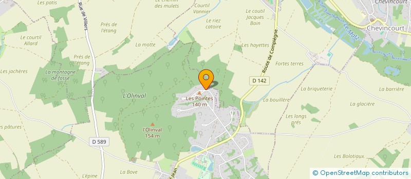 localisation de l'entreprise DIONYSOS  VILLERS-SUR-COUDUN