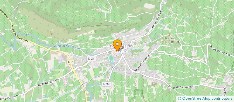 localisation de l'entreprise DIONYSOS  BEAUMES-DE-VENISE