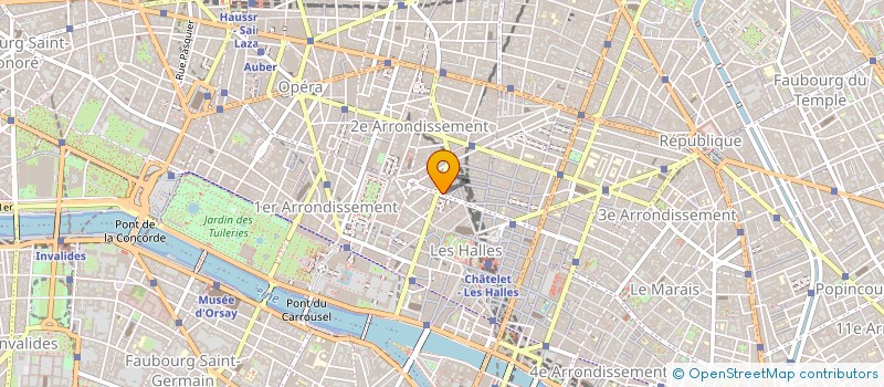 localisation de l'entreprise DIONYSOS CREATION à PARIS