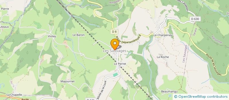 localisation de l'entreprise DIONYSOS FRANCE  SAINT-CLEMENT-SUR-VALSONNE