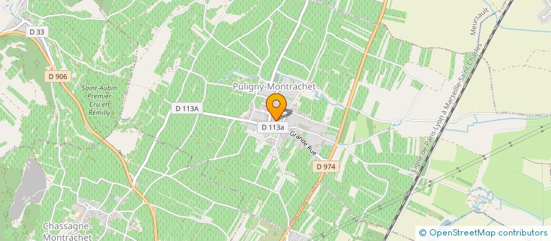 localisation de l'entreprise DIONYSOS HOLDING  PULIGNY-MONTRACHET