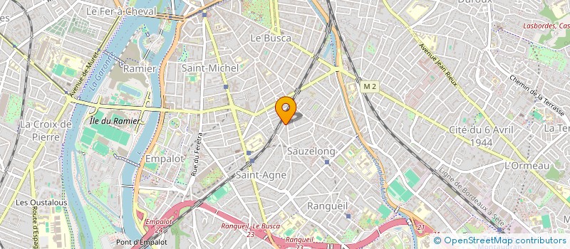 localisation de l'entreprise DIOPTRIX à TOULOUSE