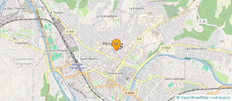 localisation de l'entreprise DIORNAS à PERIGUEUX
