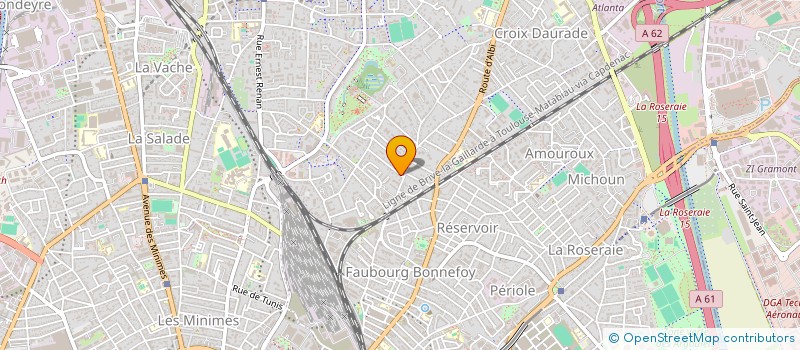 localisation de l'entreprise DIOS à TOULOUSE