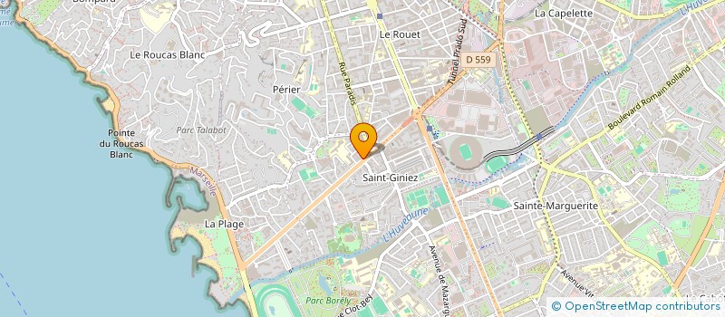 localisation de l'entreprise DIOS DISTRIBUTION INFORMATIQUE à MARSEILLE