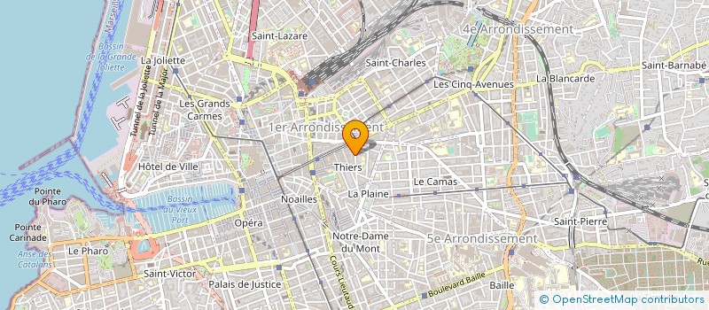localisation de l'entreprise DIOSCURE à MARSEILLE