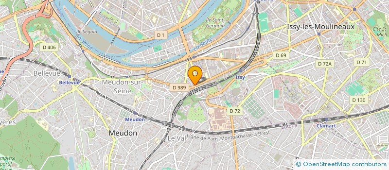 localisation de l'entreprise DIOSCURES TECH à ISSY-LES-MOULINEAUX