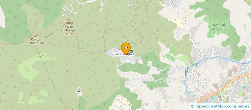 localisation de l'entreprise DIOT INVEST  AJACCIO