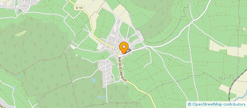 localisation de l'entreprise DIOT  LEGRAS  CRAMANT