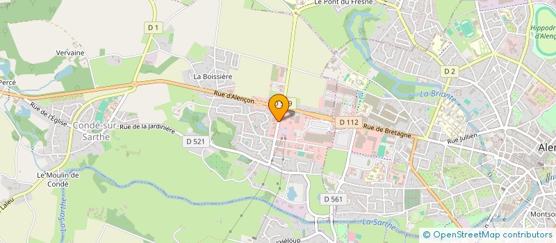 localisation de l'entreprise DIOT PGM à ECOUFLANT