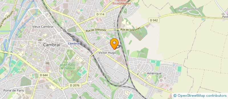 localisation de l'entreprise DIOUGOANT  CAMBRAI