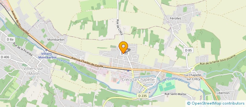 localisation de l'entreprise DIOULA  CRECY-LA-CHAPELLE