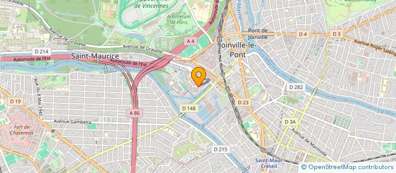 localisation de l'entreprise DIOXLAB à SAINT-MAURICE