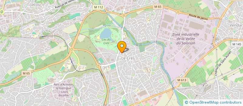 localisation de l'entreprise DIOXY à LE CRES