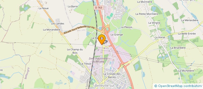 localisation de l'entreprise DIOXYJEN GRAPHIC  SAINT MICHEL EN L'HERM