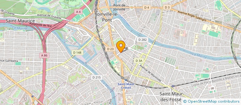 localisation de l'entreprise DIP CONSULTING à SAINT-MAUR-DES-FOSSES