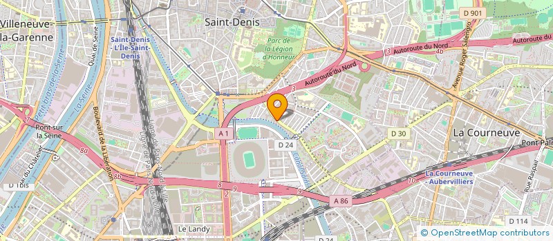 localisation de l'entreprise DIP & DIP à SAINT-DENIS