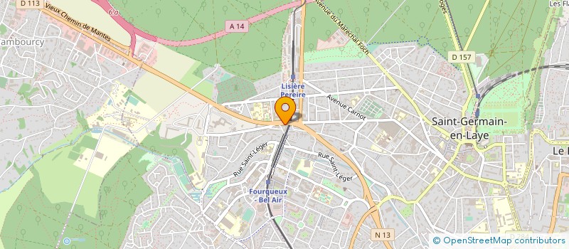 localisation de l'entreprise DIP SECURITE à SAINT-GERMAIN-EN-LAYE