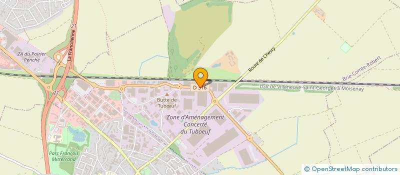 localisation de l'entreprise DIPEA à BRIE-COMTE-ROBERT