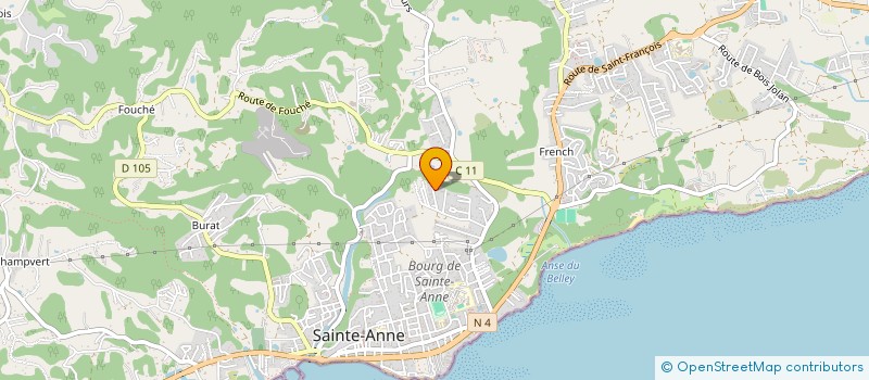 localisation de l'entreprise DIPHY  SAINTE-ANNE