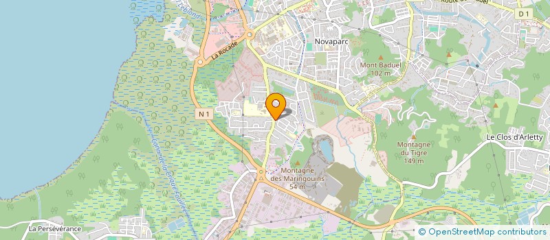 localisation de l'entreprise DIPLAN à CAYENNE