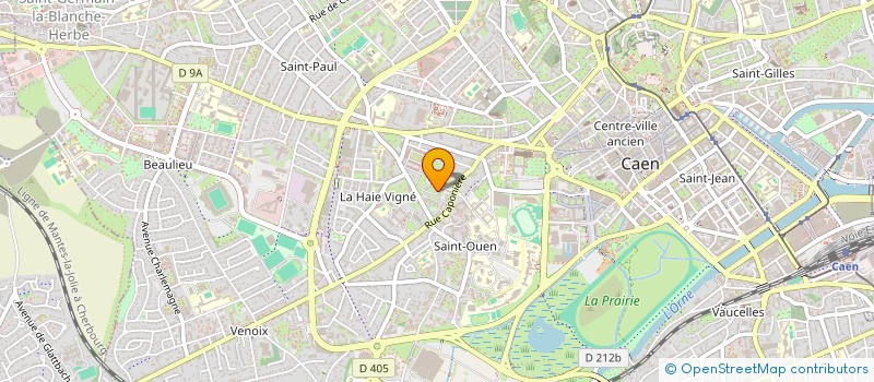 localisation de l'entreprise DIPLEX à CAEN