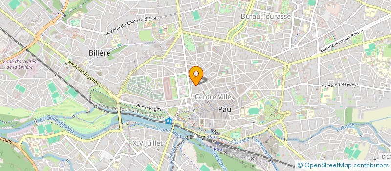 localisation de l'entreprise DIPLO AVOCAT à PAU