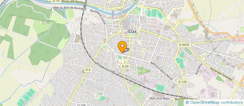 localisation de l'entreprise DIPLO IMMO  DAX