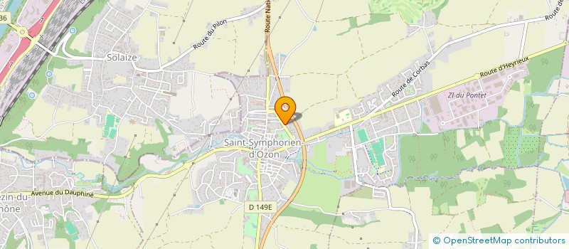 localisation de l'entreprise DIPLOMATICO  SAINT-SYMPHORIEN-D'OZON