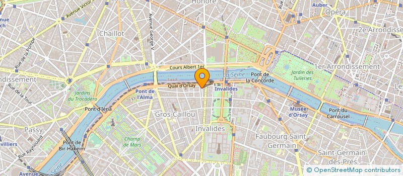 localisation de l'entreprise DIPLOMATS PRESTIGE  PARIS