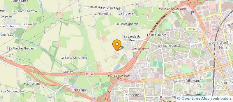 localisation de l'entreprise DIPLOMIA  RENNES