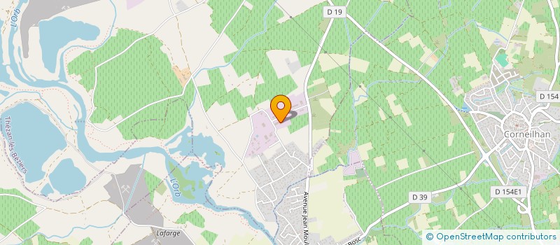 localisation de l'entreprise DIPPOOL à THEZAN-LES-BEZIERS
