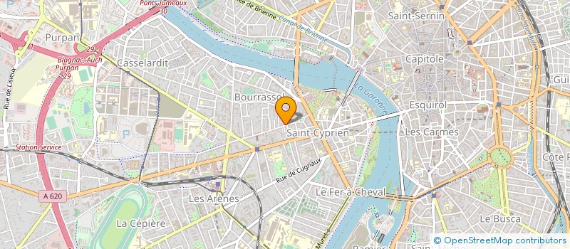 localisation de l'entreprise DIPREM à TOULOUSE