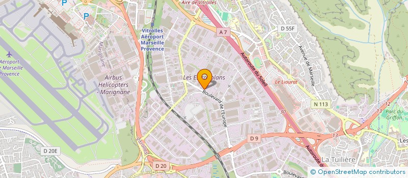 localisation de l'entreprise DIPRIHA SA à VITROLLES