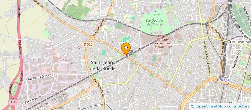 localisation de l'entreprise DIPROBAT à SAINT-JEAN-DE-LA-RUELLE