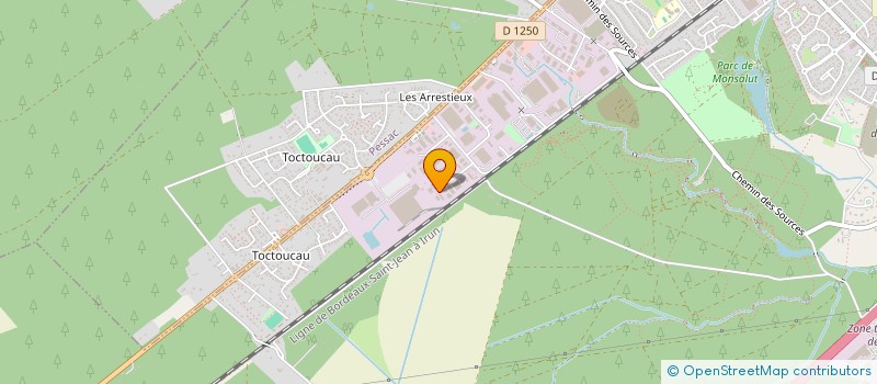 localisation de l'entreprise DIPROMAG  CESTAS