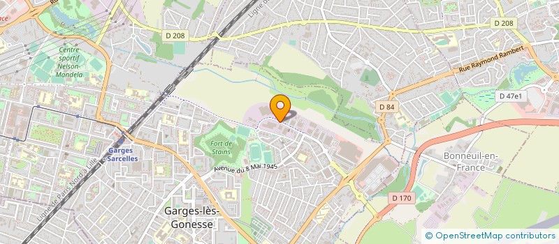 localisation de l'entreprise DIPROMAT 95 à GARGES-LES-GONESSE