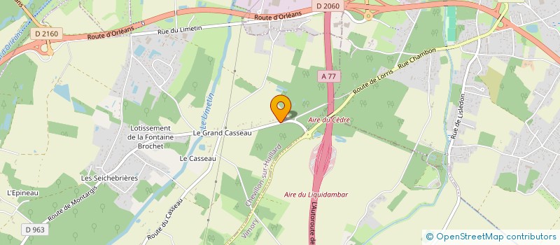 localisation de l'entreprise DIPROME  CHEVILLON-SUR-HUILLARD
