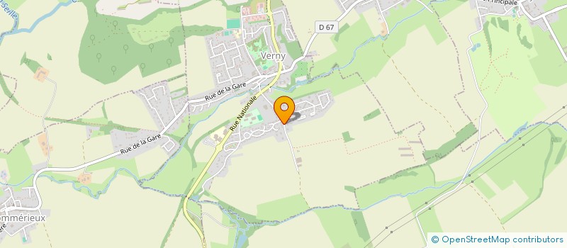 localisation de l'entreprise DIPROVAP  VERNY