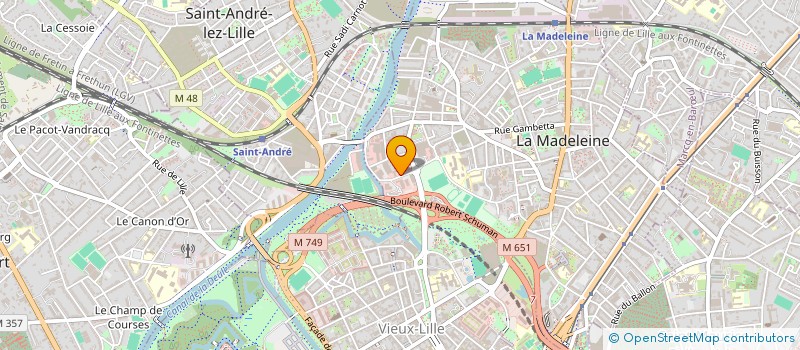 localisation de l'entreprise DIPTYQUE à LA MADELEINE