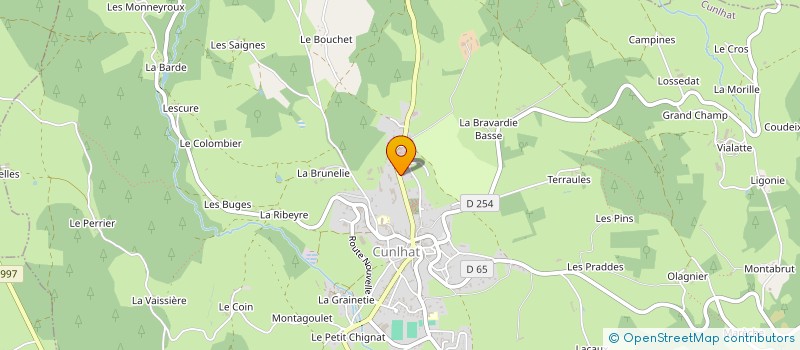 localisation de l'entreprise DIQCOM  CUNLHAT