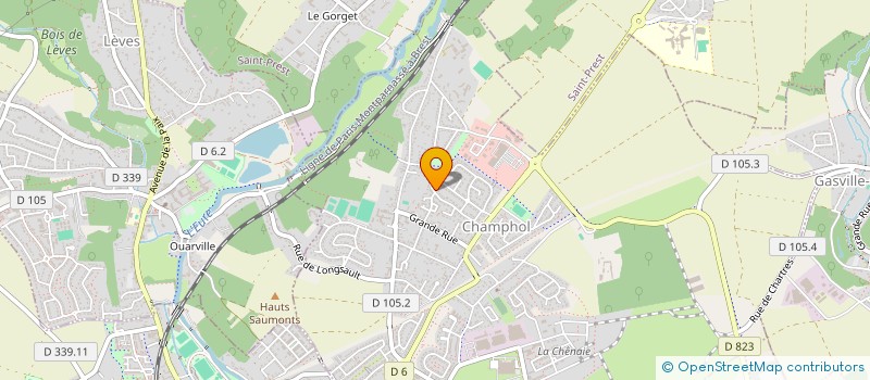 localisation de l'entreprise DIQSYL à CHAMPHOL