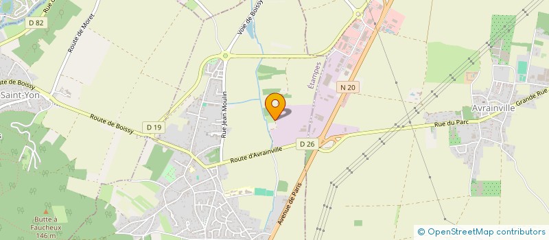 localisation de l'entreprise DIR'AUTO à BOISSY-SOUS-SAINT-YON