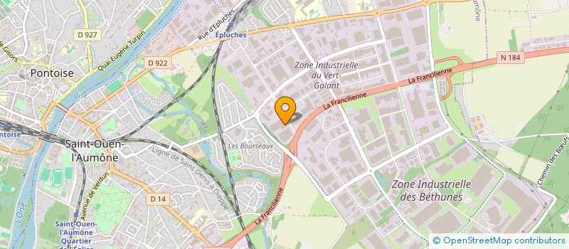localisation de l'entreprise DIR ELEC à SAINT-OUEN-L'AUMONE