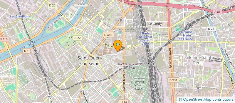 localisation de l'entreprise DIR GROUP à SAINT-OUEN-SUR-SEINE